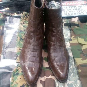 Donald J. Pliner Gator Boots